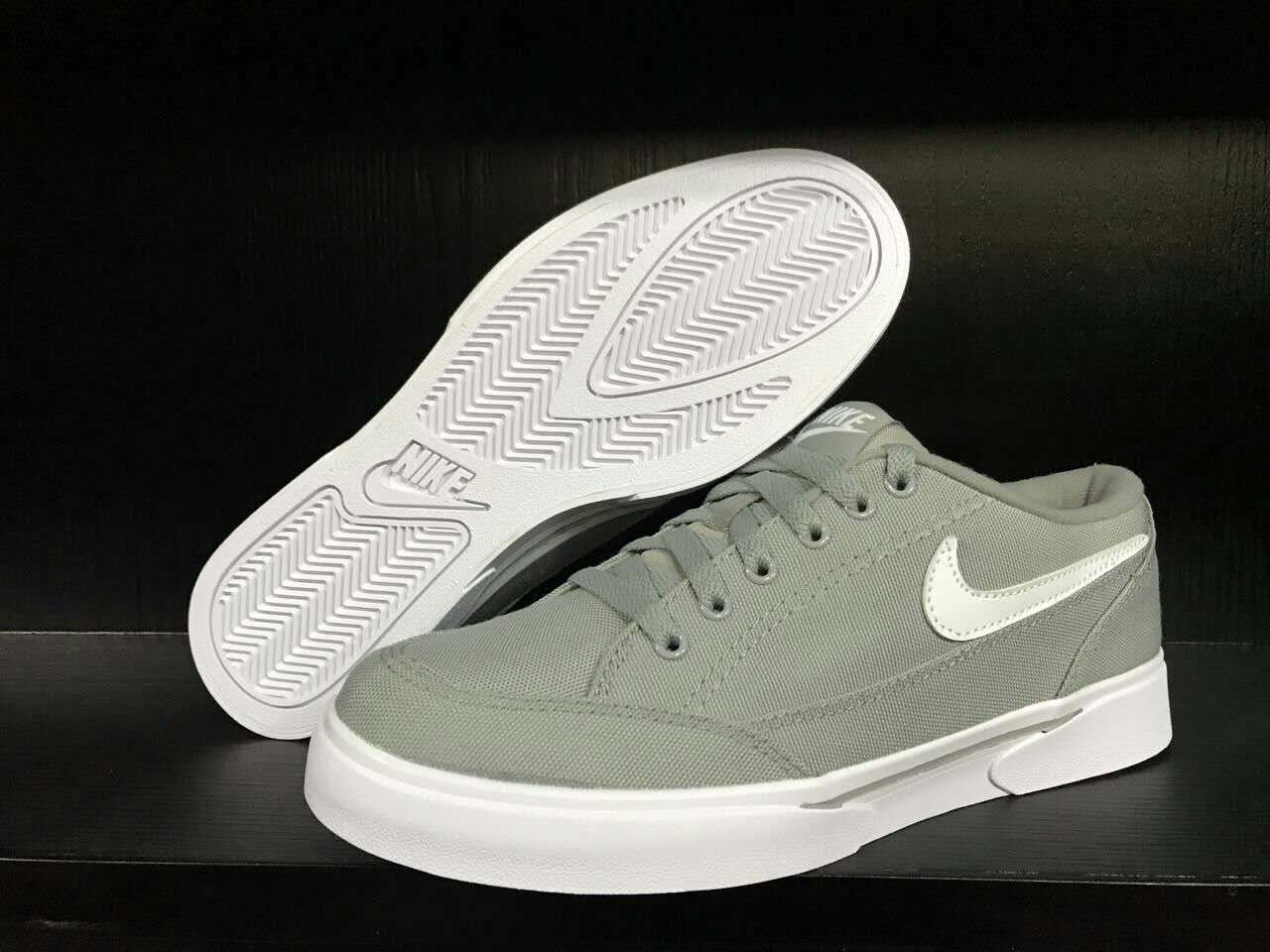 Men Nike GTS TXT Grey White SB Shoes